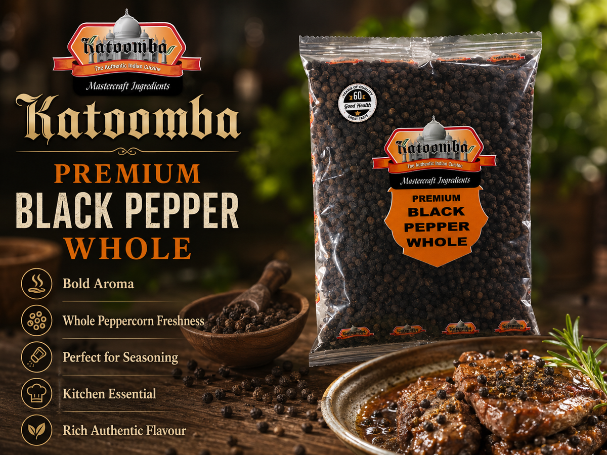 Katoomba Black Pepper Whole 250g