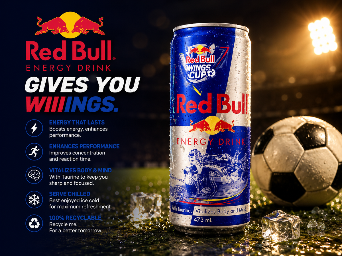 RED BULL ENERGY DRINK 473ml