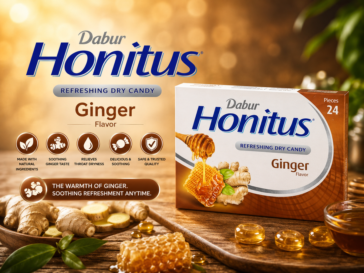 Dabur Honitus Ginger Candy