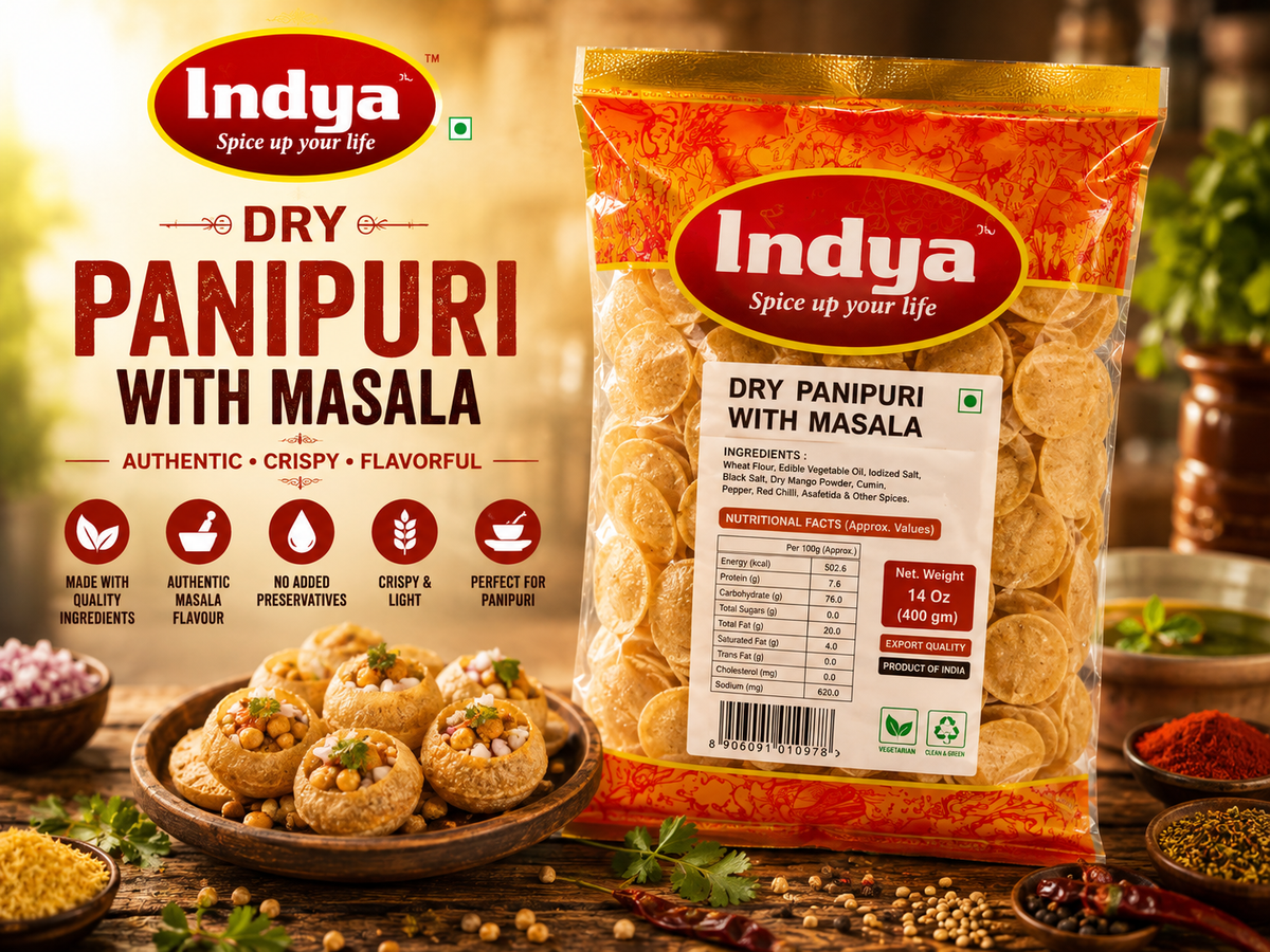 Indya Pani puri with masala 200g
