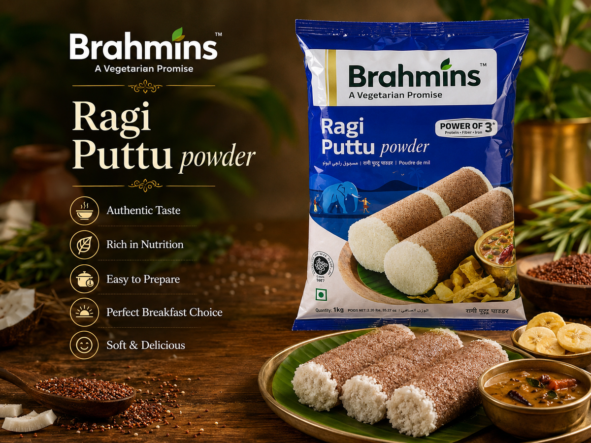 Brahmins Ragi Puttu P 1Kg