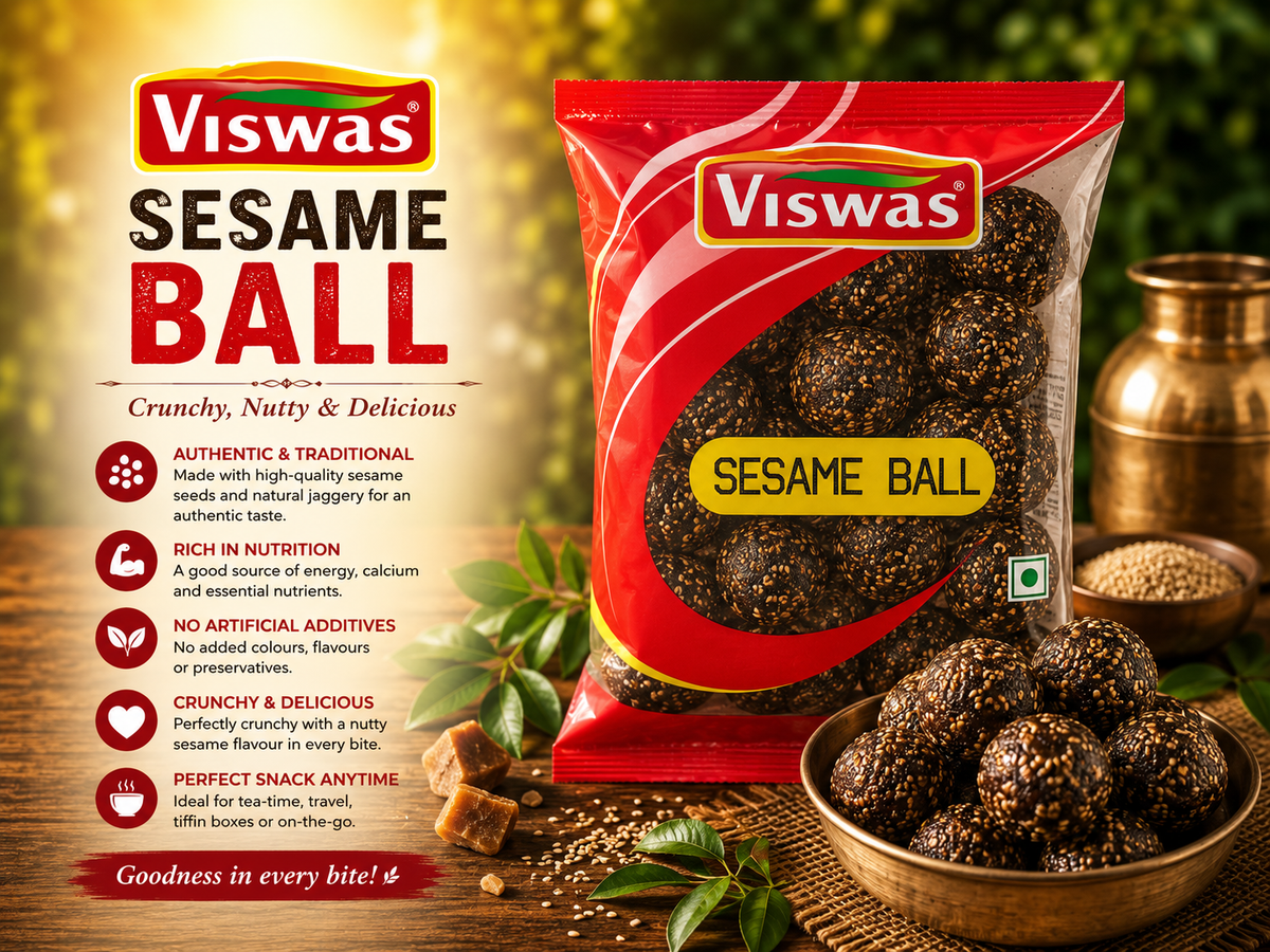 Viswas Black Sesame ball 200g