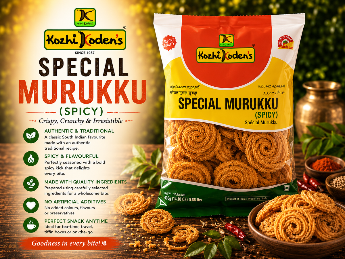 Kozhikodens SPECIAL MURUKKU SPICY
