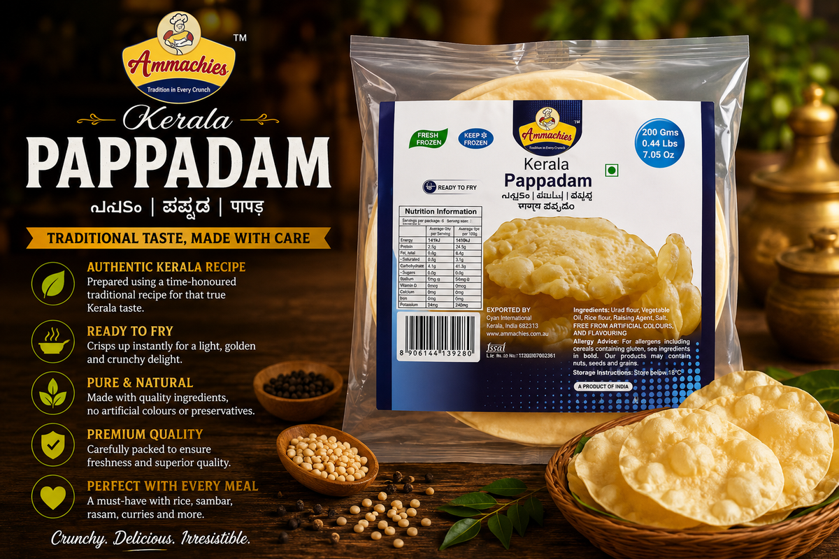Ammachies Pappadam 200g