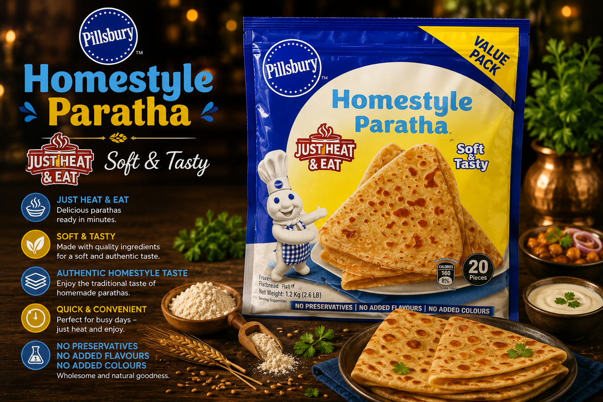 Pillsbury Homestyle Paratha 1.2kg