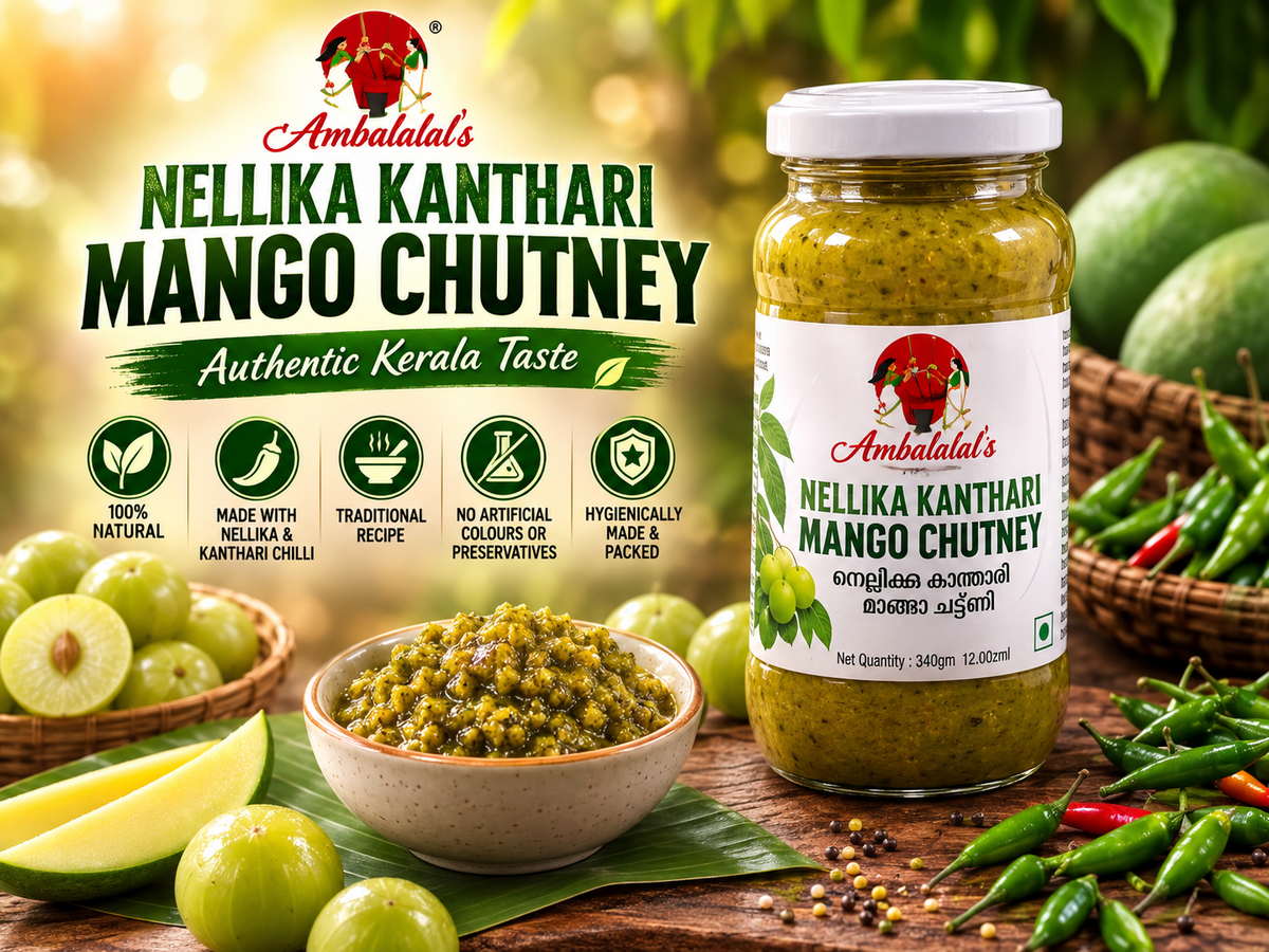 Adukkala Nellikka Kanthari Mango Chutney