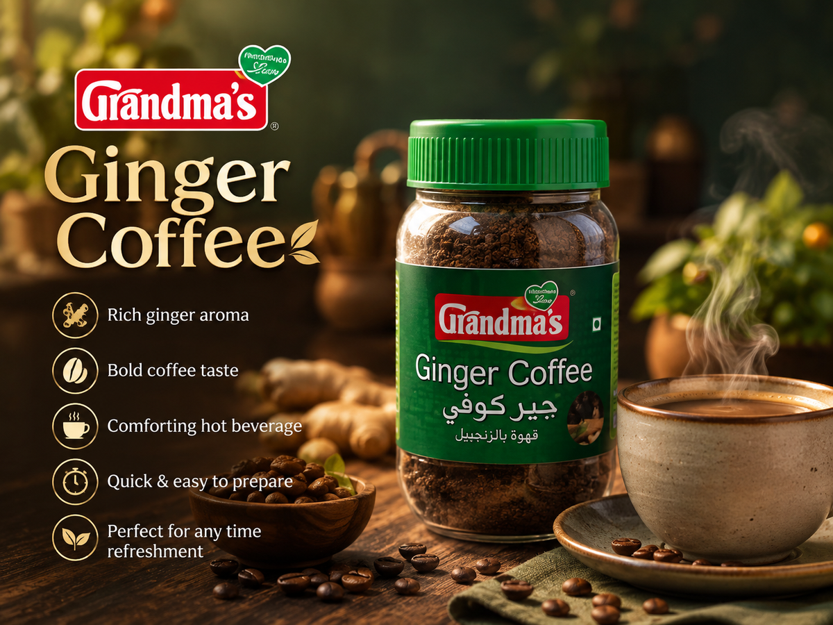 Grandmas Ginger Coffee granules 100g