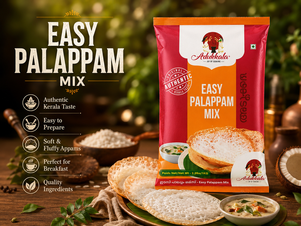 Adukkala  Easy Palappam Mix 1Kg
