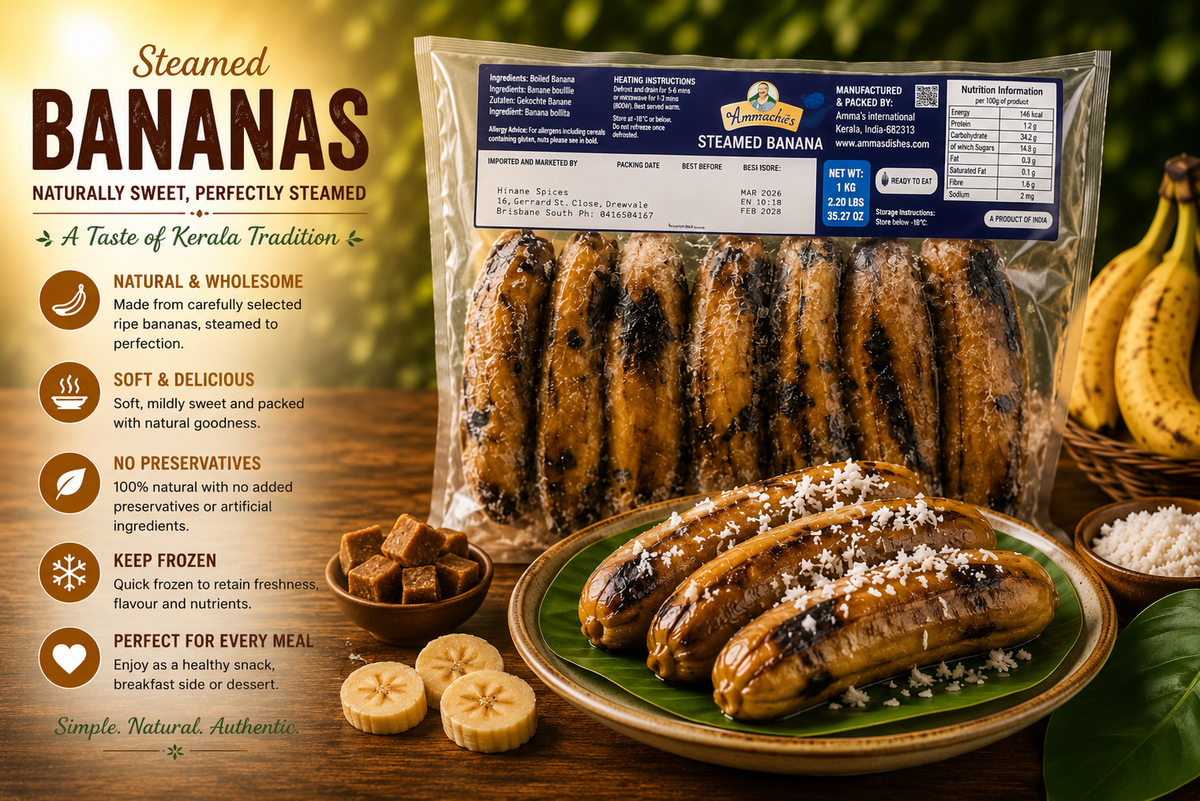 Ammachies Steamed Banana 1kg
