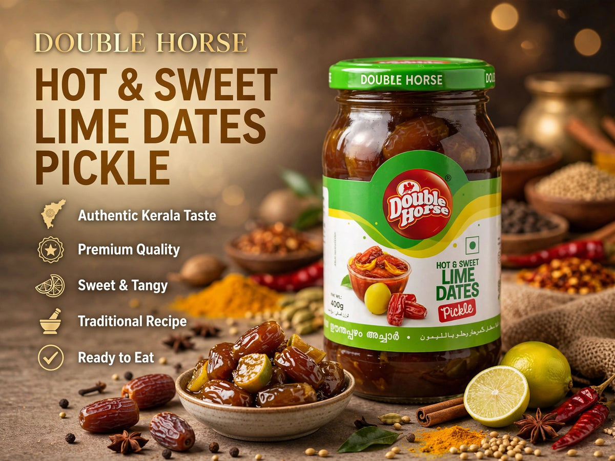 Double Horse lime & dates pickle 400g