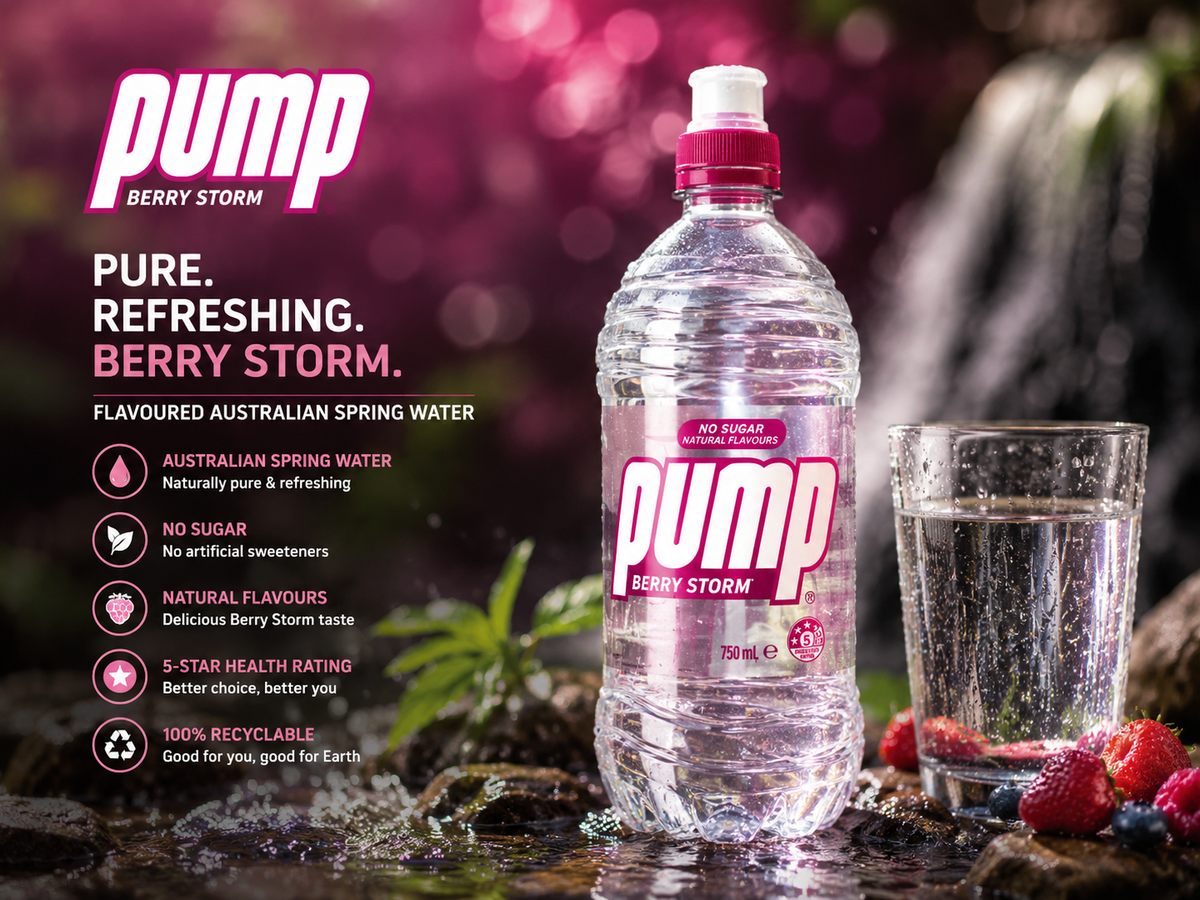 Pumpbery storm zero 750ml