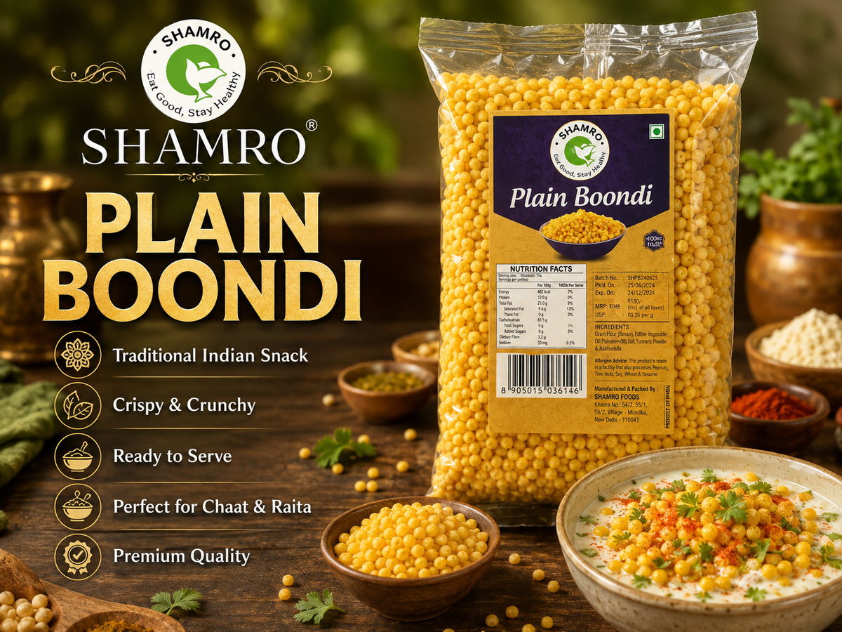 Shamiron Plain Boondi 400GM