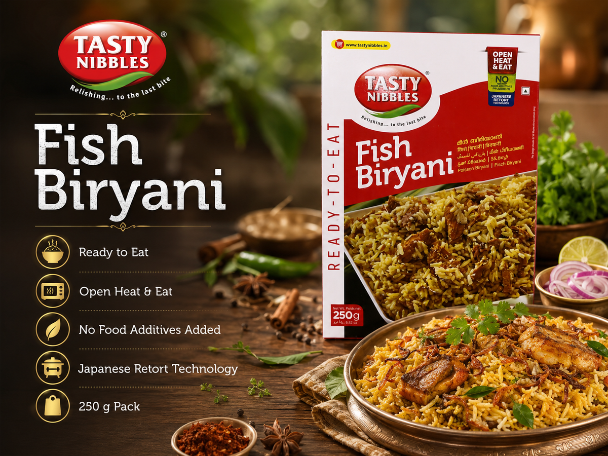 Tasty Nibbles Fish biryani 200g