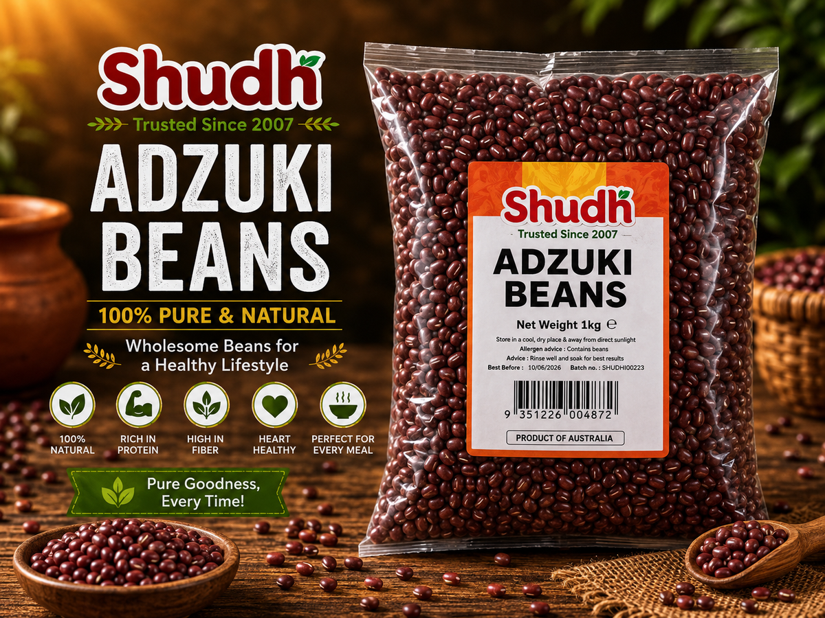 Shudh Adzuki Beans 1Kg