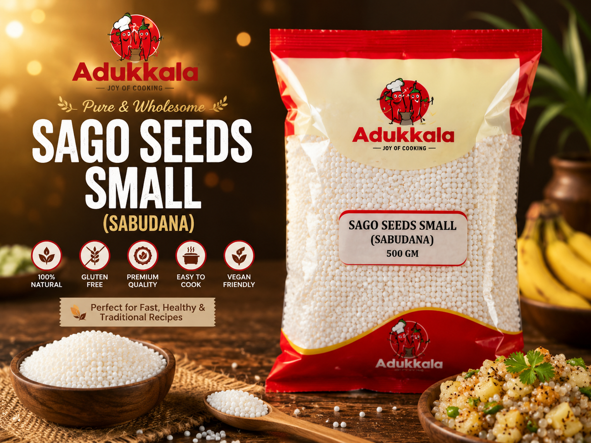 Adukkala Sago seeds (small) 500g