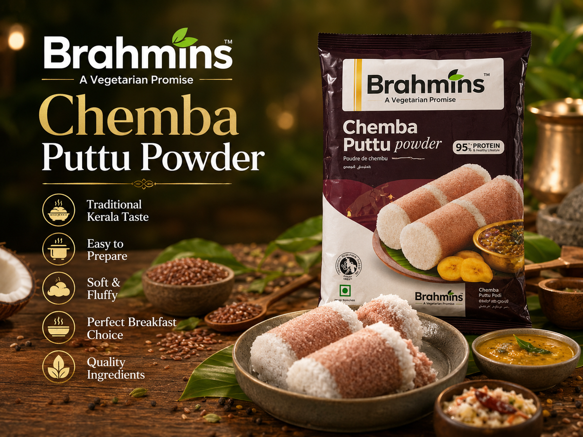 Brahmins Chemba Puttu Podi 1kg