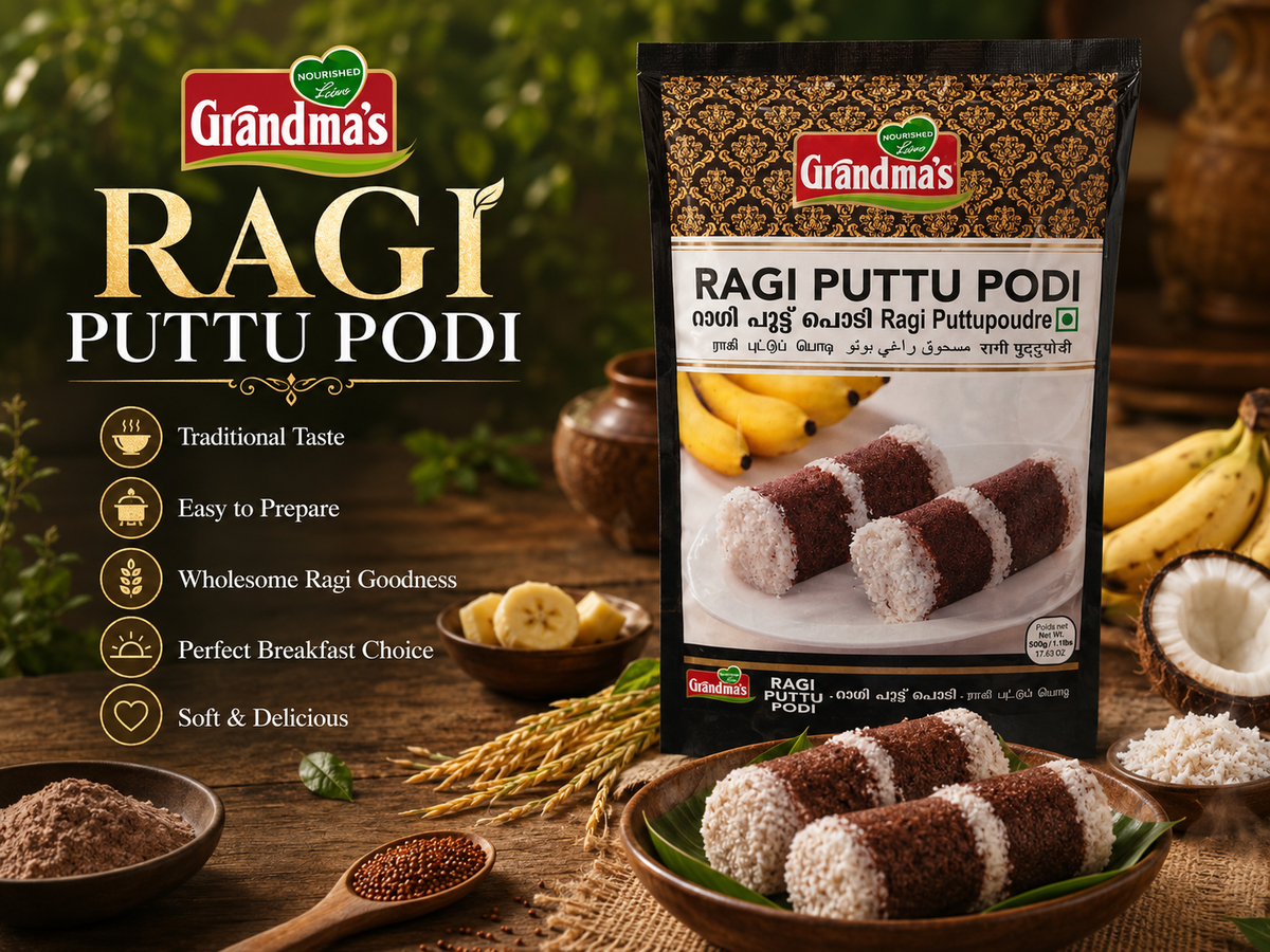 Grandmas Ragi puttu podi 500g