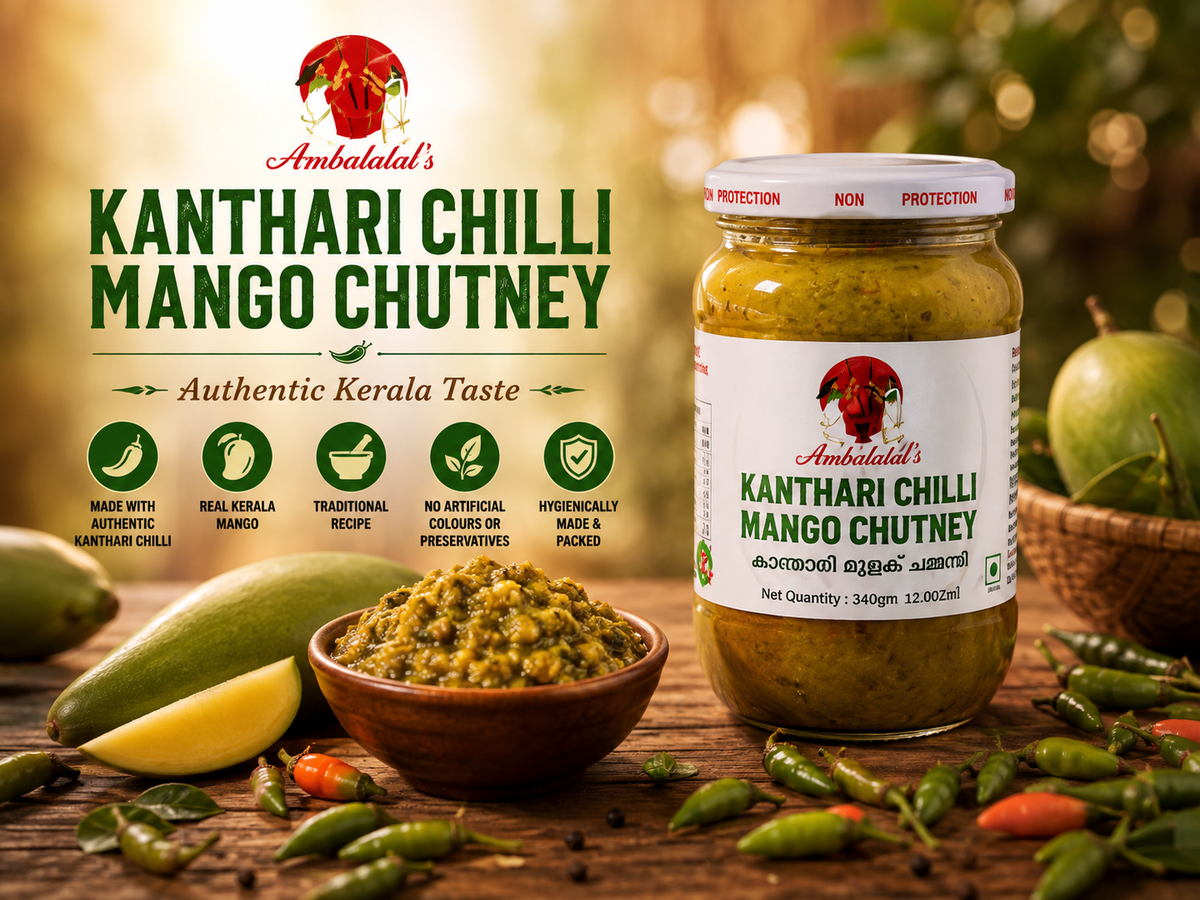 Adukkala Kanthari Mango Chutney