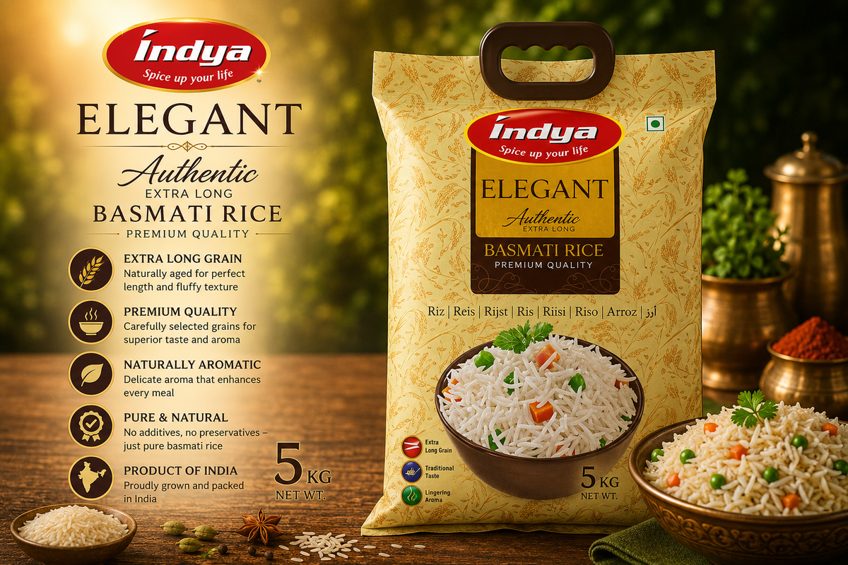 Indya elegant basmati rice 5kg
