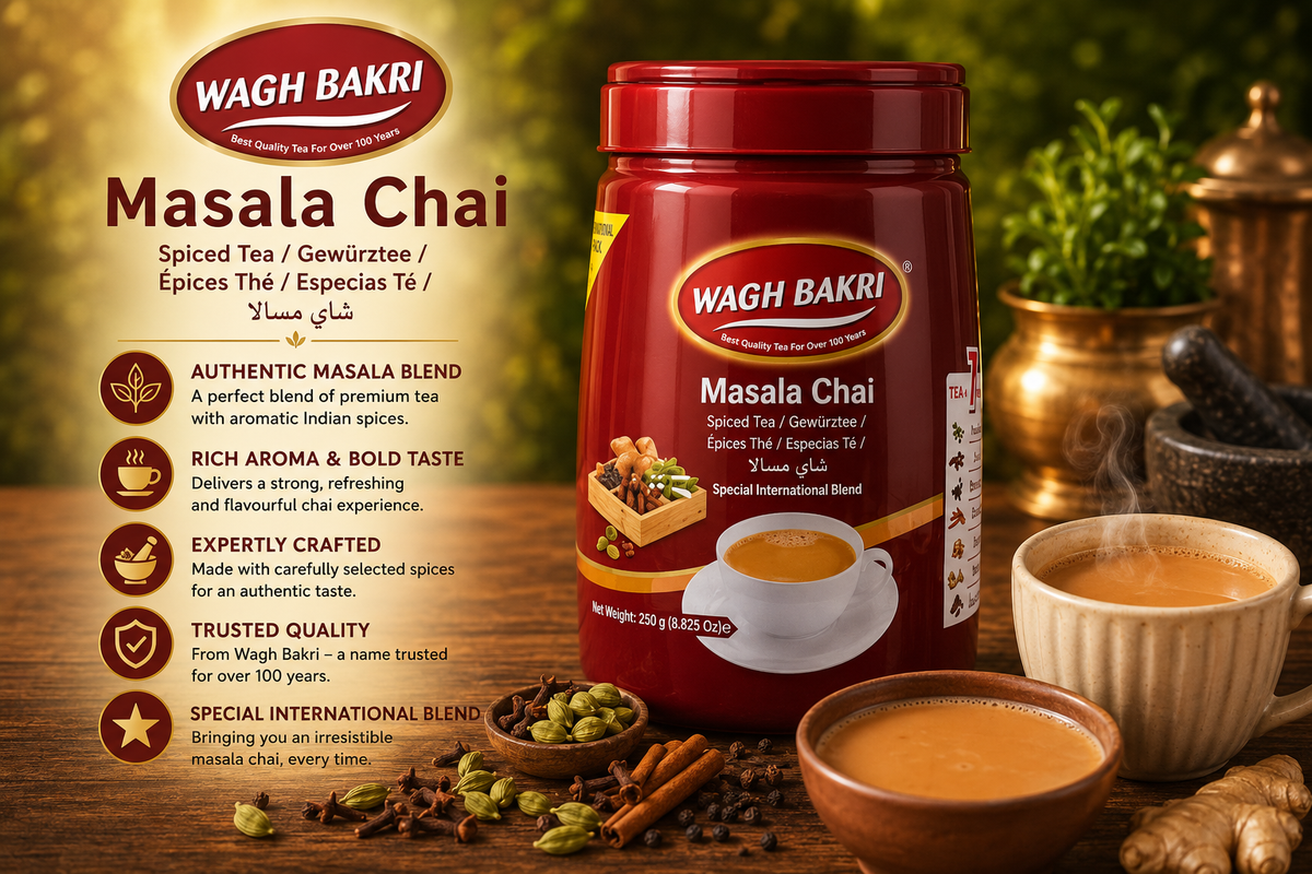Wagh Bakri Masala Chai 250G