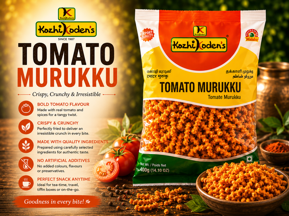 Kozhikodens Tomato Murukku 400g