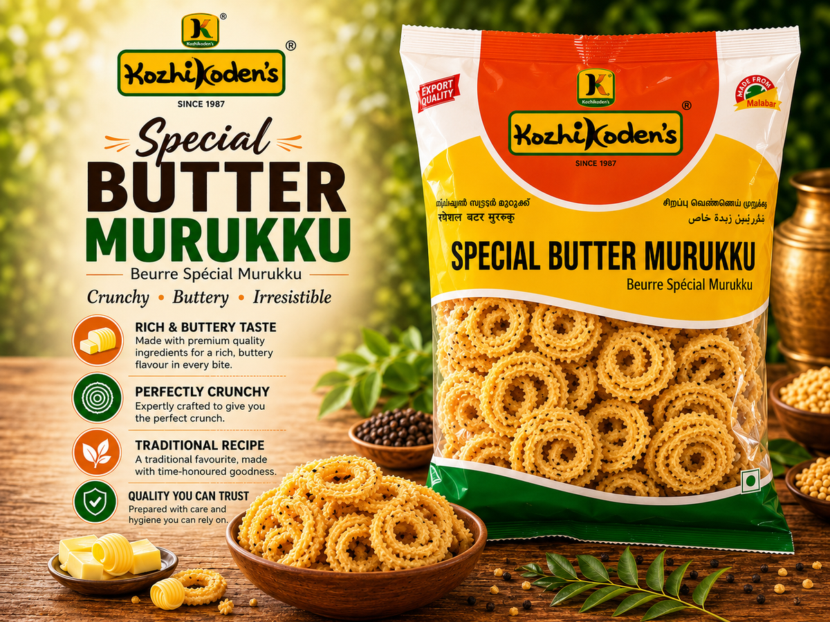Kozhikodens Butter Murukku 400g