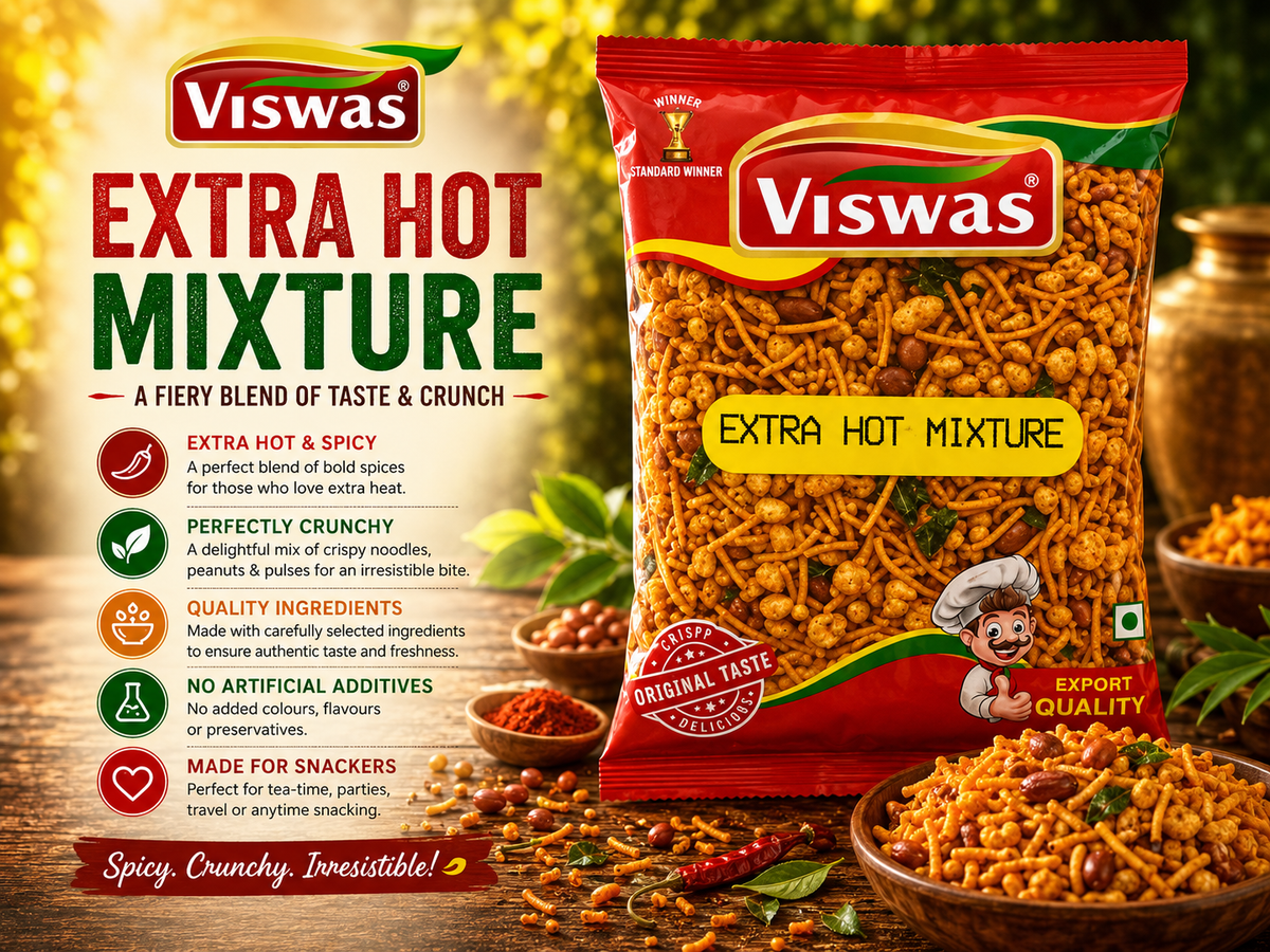 Viswas Extra Hot Mixture 400g