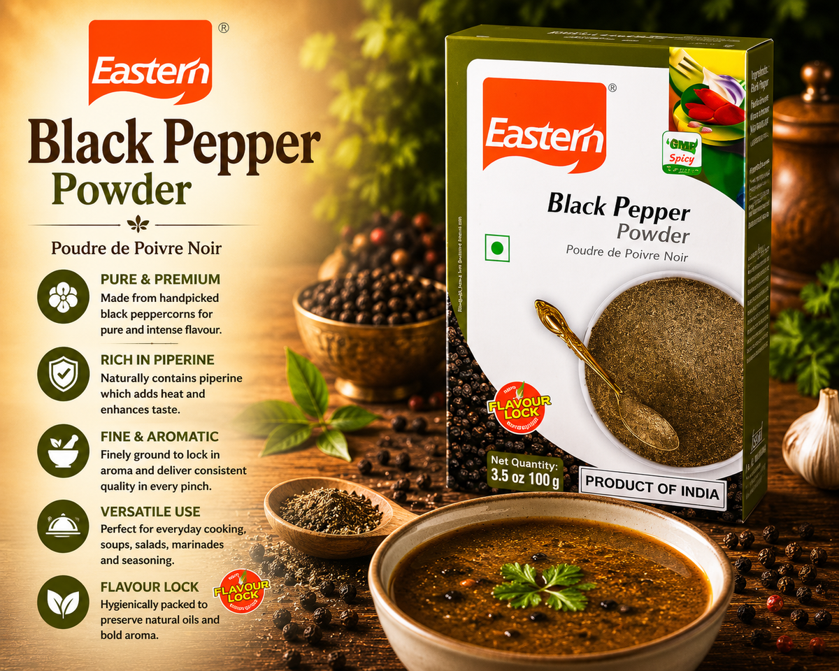 Eastern black pepper powder