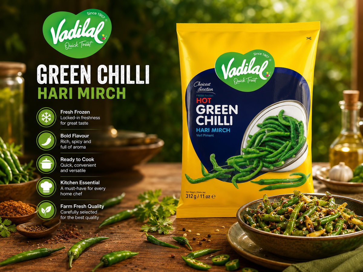 Vadilal Green Chili 312g