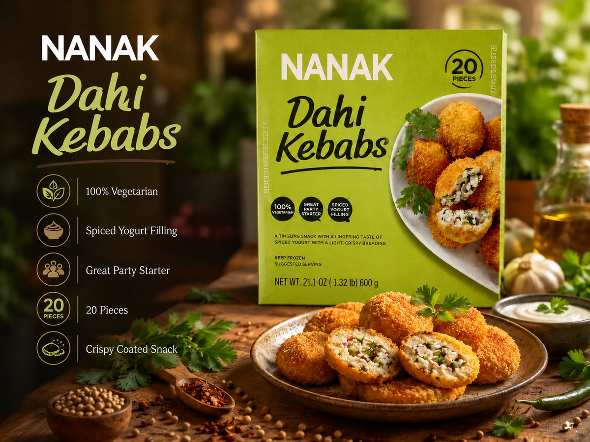 Nanak Dahi Kebabs 600g