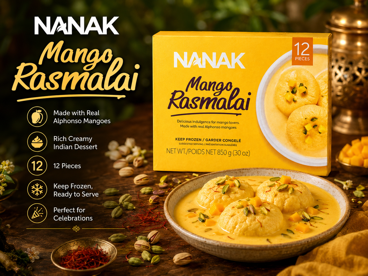 Nanak mango Rasmalai