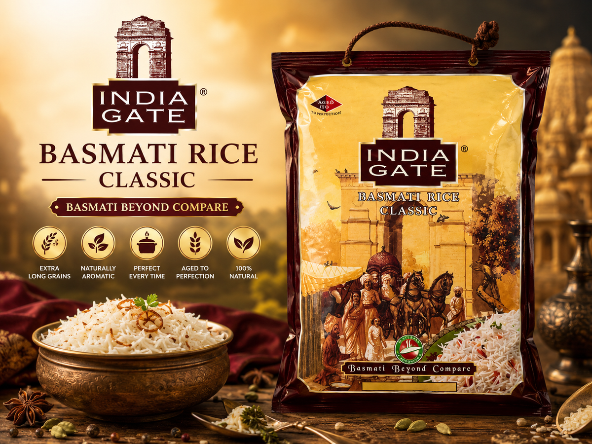 India Gate Classic Basmati Rice 5Kg