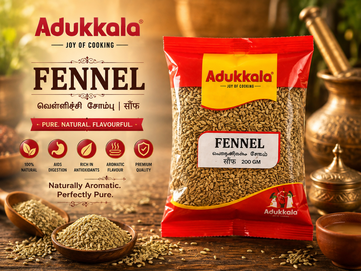 Adukalla Fennel 200g