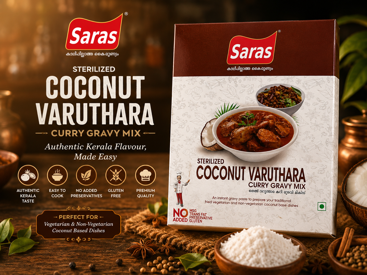 Saras Coconut Varuthara 200g