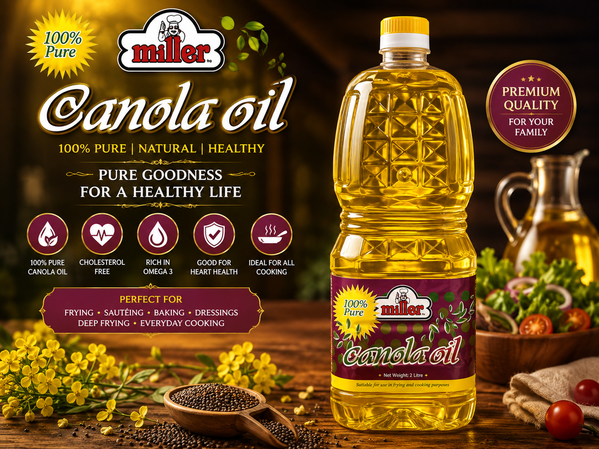 MILLER CANOLA OIL 2L