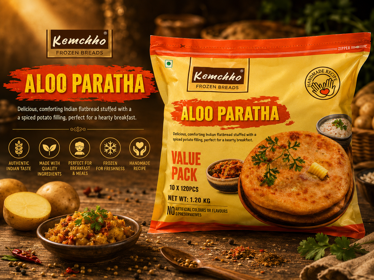 Kemchho Aloo paratha 1.20kg