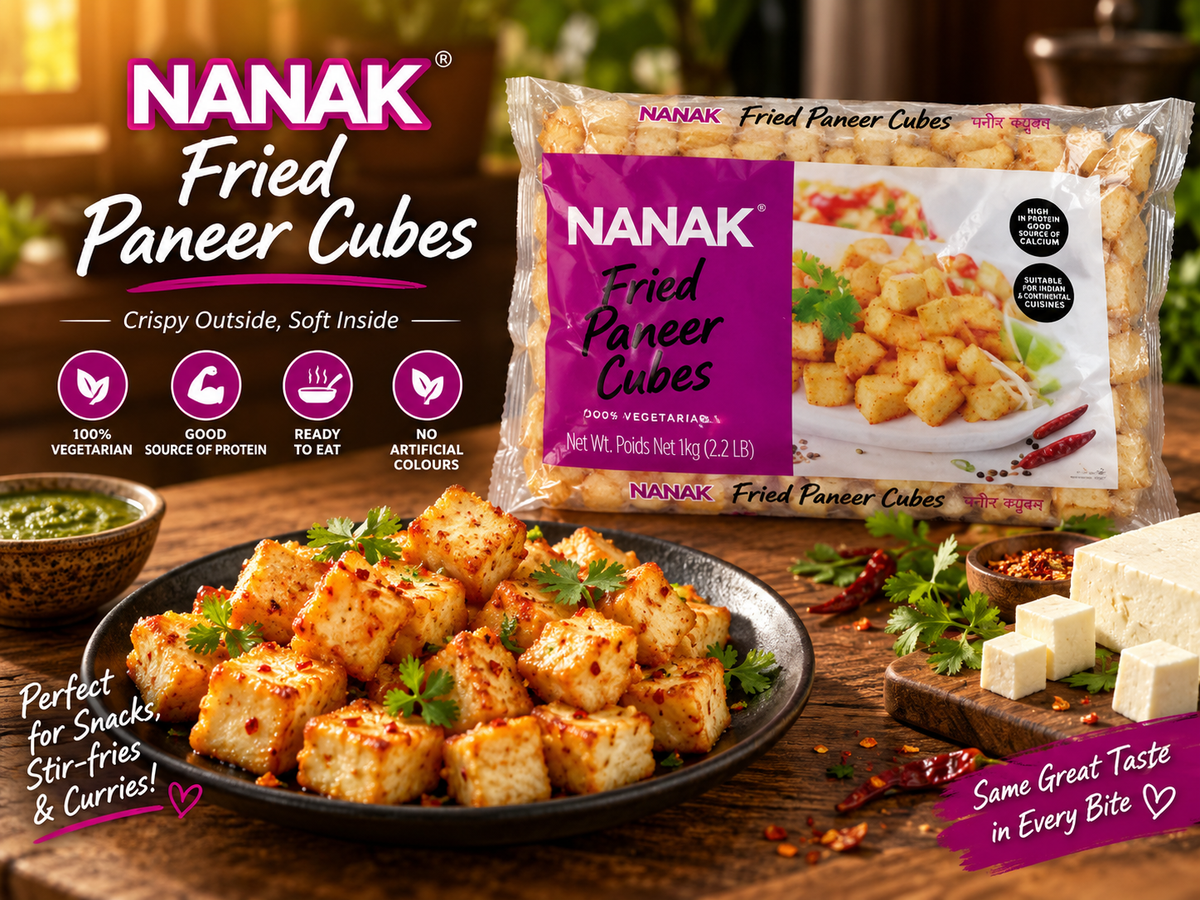Nanak Fried Paneer 1kg