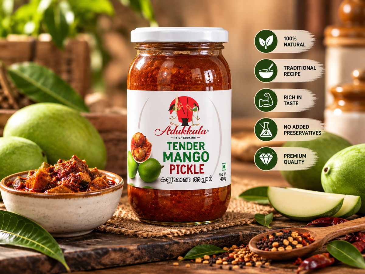 Adukkala Tender Mango Pickle 400g