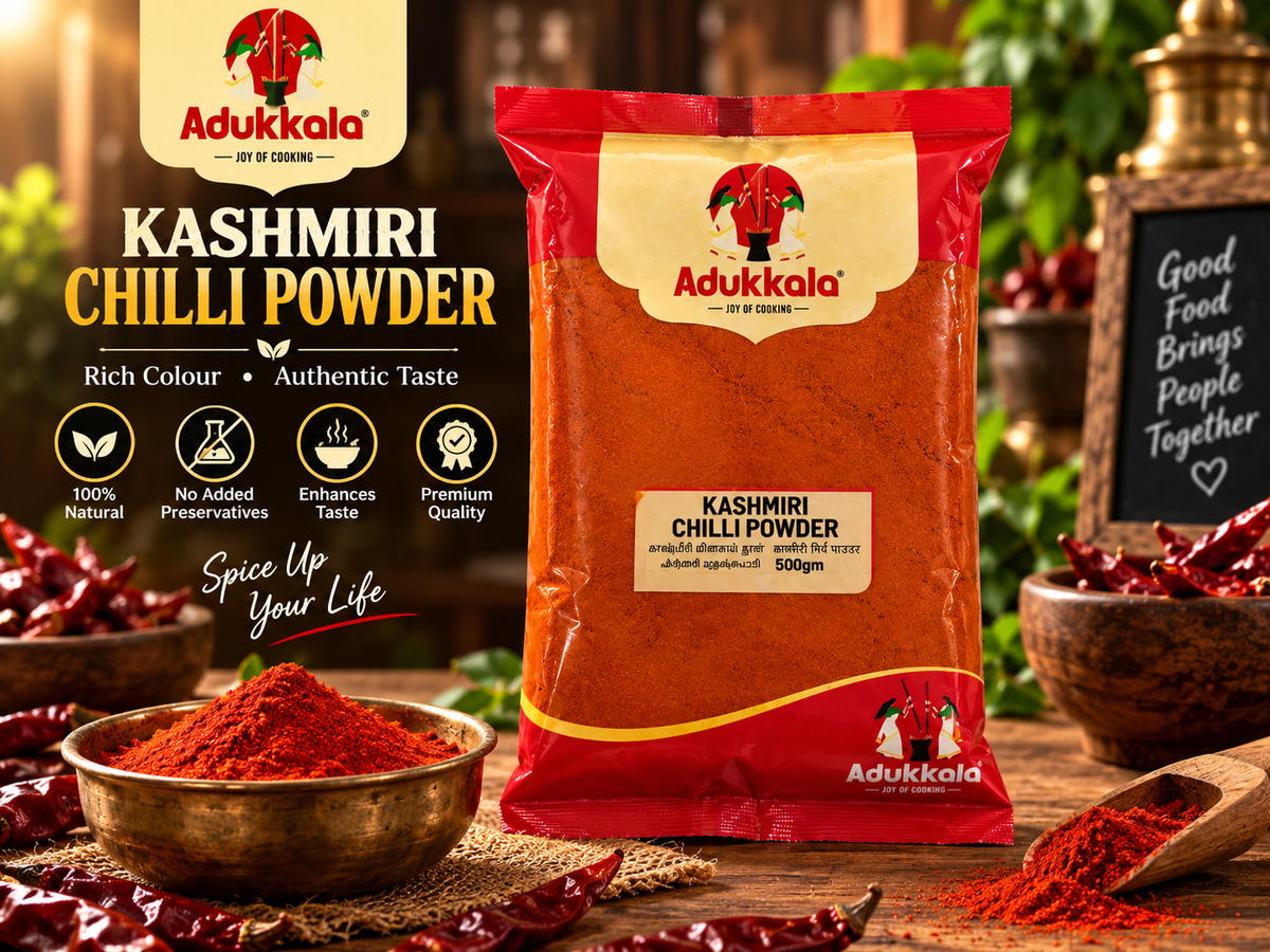 Adukkala Kashmiri Chilli Powder 500G