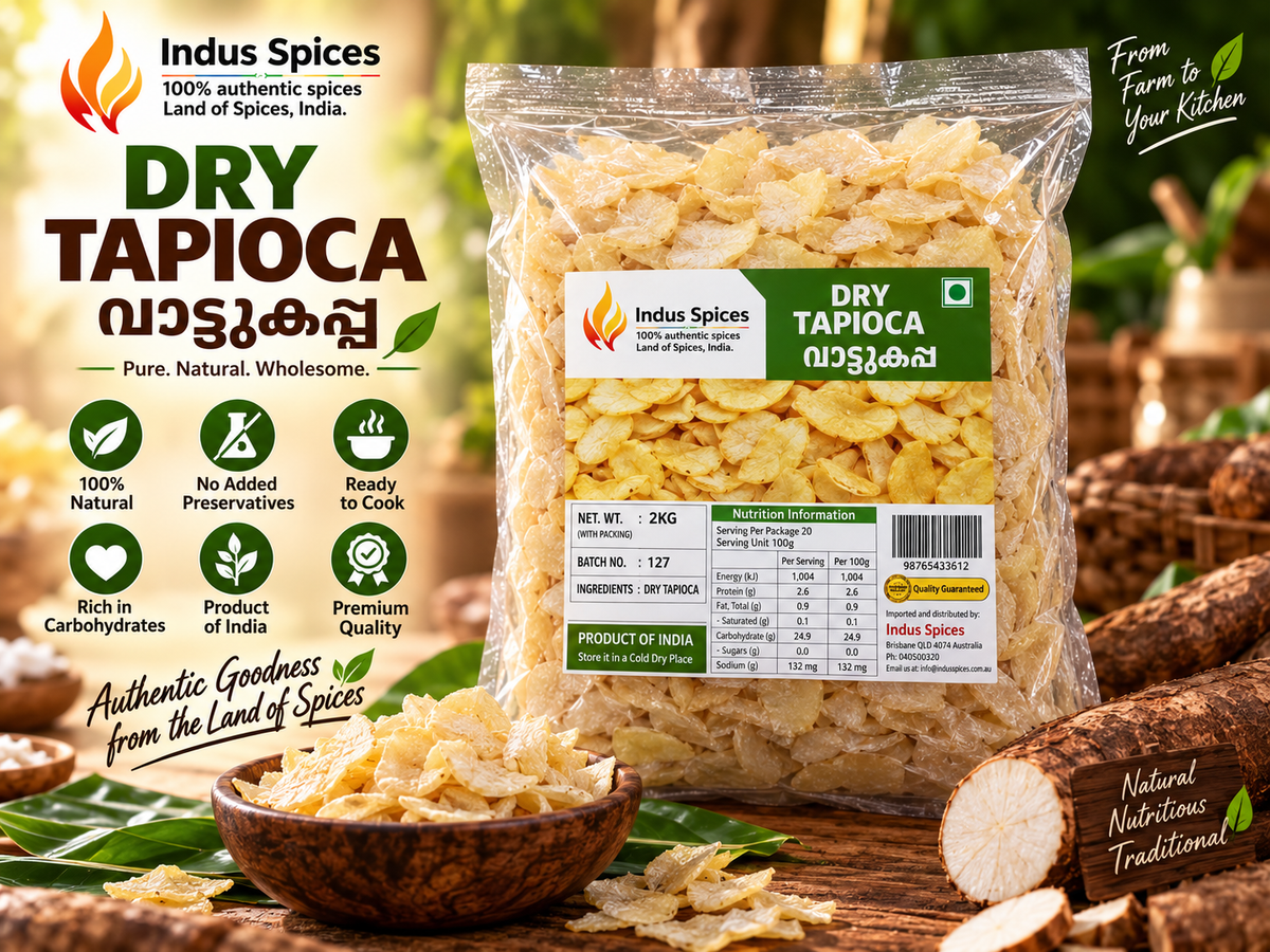 Indus Dry Tapioca 2KG