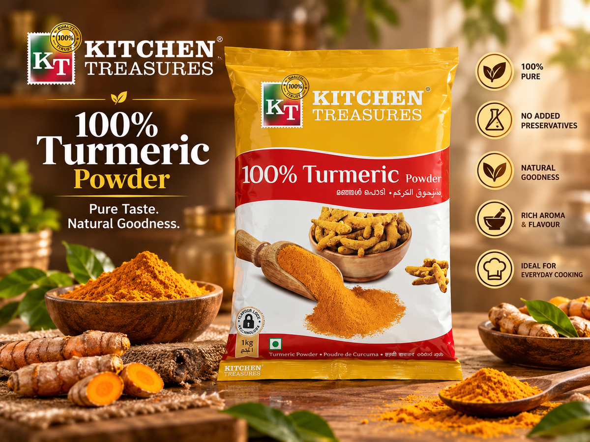 Kitchen Treasures Turmeric Powder 1KG