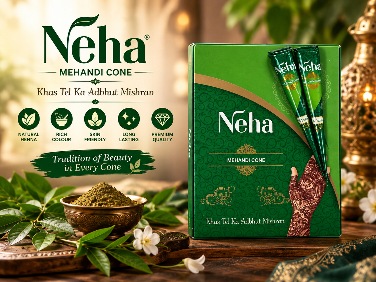 Neha henna Cone
