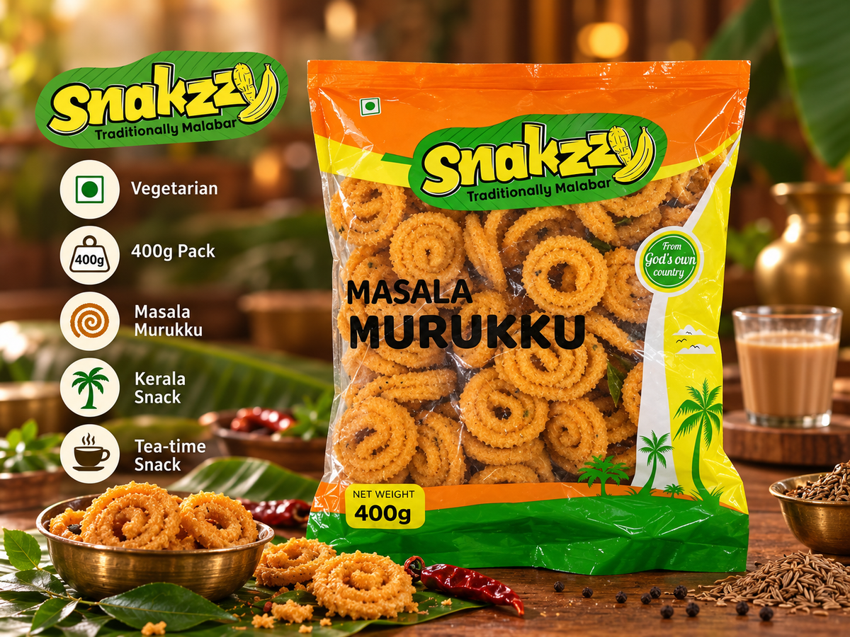 Snakzzy Masala Murukku 400G