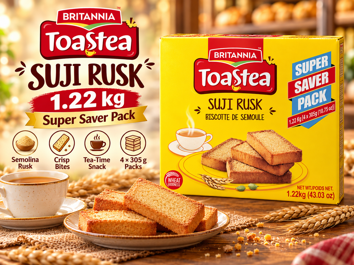 Britannia Suji Rusk 1.22KG