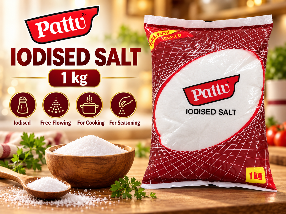 Pattu Iodised Salt 1KG