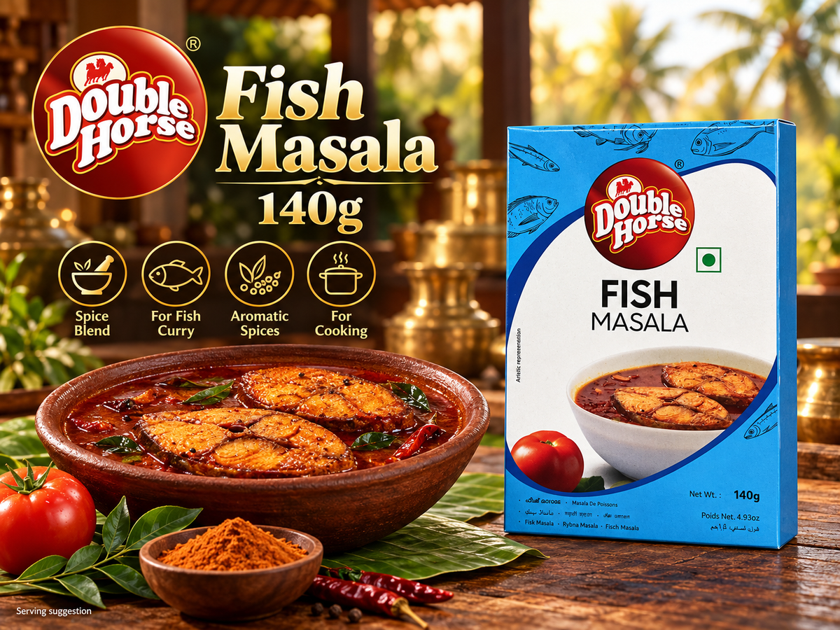Double Horse Fish Masala 140g