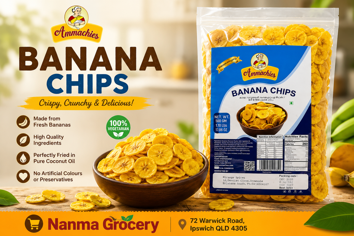 Ammachies Banana Chips 500g
